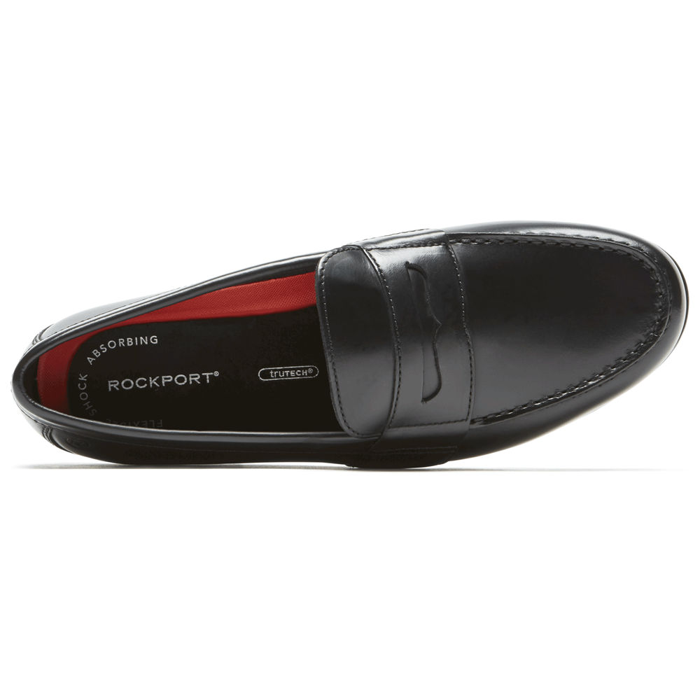 Rockport Loafers Herre Svart - Classic Lite 2 Penny - MCXD72150